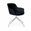 Silla de Oficina de Visita Respaldo Medio - VERSA ALTUS DEAN - Varios Colores - Asiento Tapizado en Pu - AL-645 - VERSA - NOGAL BEAT - Silla de Visita