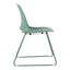 Silla de Oficina de Visita Trineo - VERSA ALTUS PITCH - Varios Colores - Asiento y Respaldo en Polipropileno - AL-612 - VERSA - NOGAL BEAT - Silla de Visita