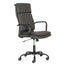 Silla directiva Albar GA-005A con respaldo tapizado en vinilo, brazos de acero y base metálica