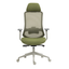 Silla De Oficina Ejecutiva - ALBAR AC - 30 GV - Verde - Respaldo En Malla y Asiento Tapizado - AC - 30 GV - ALBAR - NOGAL BEAT - Sillas de Oficina
