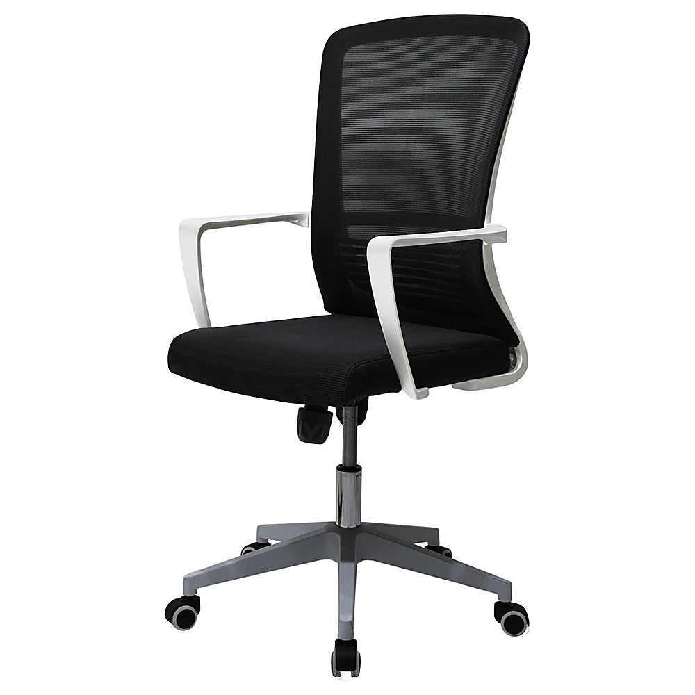 Silla de Oficina Ejecutiva - KINGSTRONG CARDONA 249W SILL0903681 - Blanco - Respaldo en Malla y Asiento Tapizado - SILL0903681 - Mundo In - NOGAL BEAT - Silla Ejecutiva