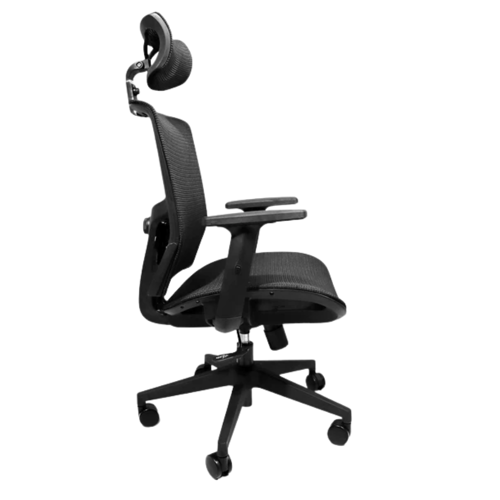 Silla de Oficina Ejecutiva - NOGAL BEAT HABANA MESH - Varios Colores - Respaldo y Asiento en Malla - Habana mesh - MOBILIARIO EN MOVIMIENTO - NOGAL BEAT - Sillas de Oficina