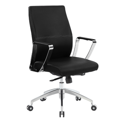 Silla de Oficina Ejecutiva - OFFIHO AC - 15 - Varios Colores - Respaldo y Asiento Tapizado - AC - 15 - ALBAR - NOGAL BEAT - Sillas de Oficina