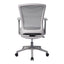 Silla de Oficina Ejecutiva Respaldo Medio - VERSA ALTUS OMEGA - Estructura Aluminio - Version Gris - AL-2632G - VERSA - NOGAL BEAT - Silla Ejecutiva