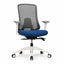 Silla de Oficina Ejecutiva - VERSA ALTUS ANIA - Estructura Aluminio - Asiento Tapizado en Tela y Respaldo en Malla - AL-2622 - VERSA - NOGAL BEAT - Silla Ejecutiva