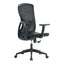 Silla de Oficina Ejecutiva - VERSA ALTUS NARA - Estructura Aluminio - Asiento Tapizado en Tela y Respaldo en Malla - AL-2629 - VERSA - NOGAL BEAT - Silla Ejecutiva