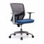 Silla de Oficina Ejecutiva - VERSA ALTUS PRATA - Estructura Aluminio - Asiento Tapizado en Tela con Costura y Respaldo - AL-294G - VERSA - NOGAL BEAT - Silla Ejecutiva