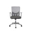 Silla de Oficina Ejecutiva - VERSA ALTUS PRATA - Estructura Aluminio - Asiento Tapizado en Tela con Costura y Respaldo - AL-294G - VERSA - NOGAL BEAT - Silla Ejecutiva