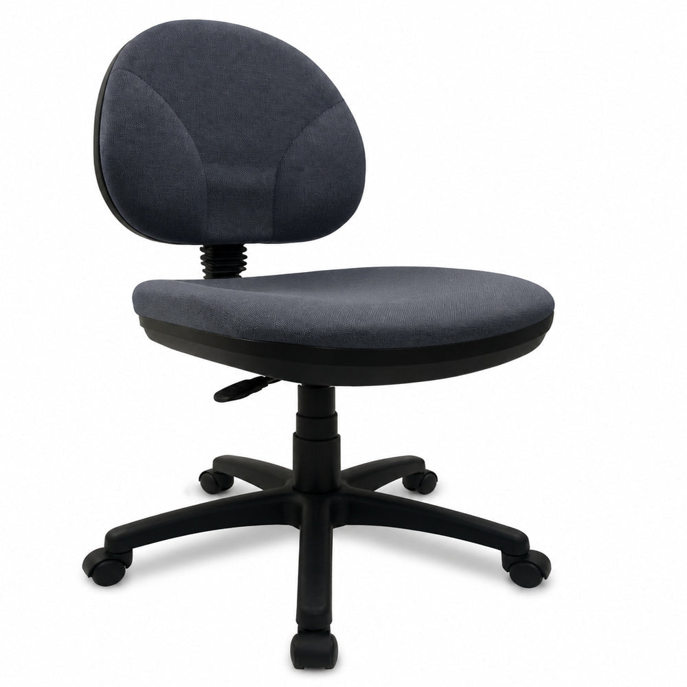 Silla de Oficina Industrial Operativa Uso Rudo - VERSA ALTUS COSMO - Estructura Aluminio - Asiento y Respaldo con Soporte Lumbar Tapizado - AL-430 - VERSA - NOGAL BEAT - Silla Industrial