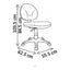 Silla de Oficina Industrial Operativa Uso Rudo - VERSA ALTUS COSMO - Estructura Aluminio - Asiento y Respaldo con Soporte Lumbar Tapizado - AL-430 - VERSA - NOGAL BEAT - Silla Industrial