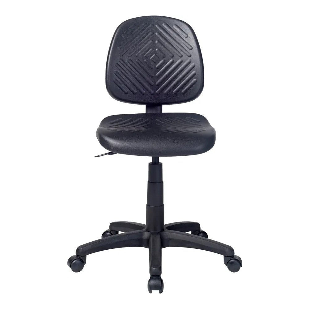 Silla de Oficina Industrial - VERSA ALTUS TEKNO - Estructura Aluminio - Asiento y Respaldo en Inyeccion de Pu - AL-190 - VERSA - NOGAL BEAT - Silla Industrial