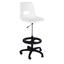 Silla de oficina kit cajero ALBAR PL-19 A con asiento y respaldo de polipropileno, base de nylon de 5 puntas y descansa pies
