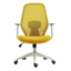 Silla De Oficina Operativa - AC - 20 GA - Amarillo - Respaldo En Malla y Asiento Tapizado - AC - 20 GA - ALBAR - NOGAL BEAT - Silla de oficina