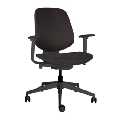 Silla de Oficina Operativa - OFFIHO LUKE OHE - 2006 - Negro - Brazos Ajustables - OHE - 2006 Negro - OFFIHO - NOGAL BEAT - Sillas de oficina