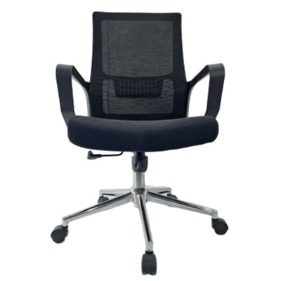 Silla de Oficina Operativa Soporte Lumbar - GERSA ZOOM NG BAJO - Varios Colores - Respaldo En Malla y Asiento Tapizado - Zoom NG Bajo - GERSA - NOGAL BEAT - Sillas de oficina