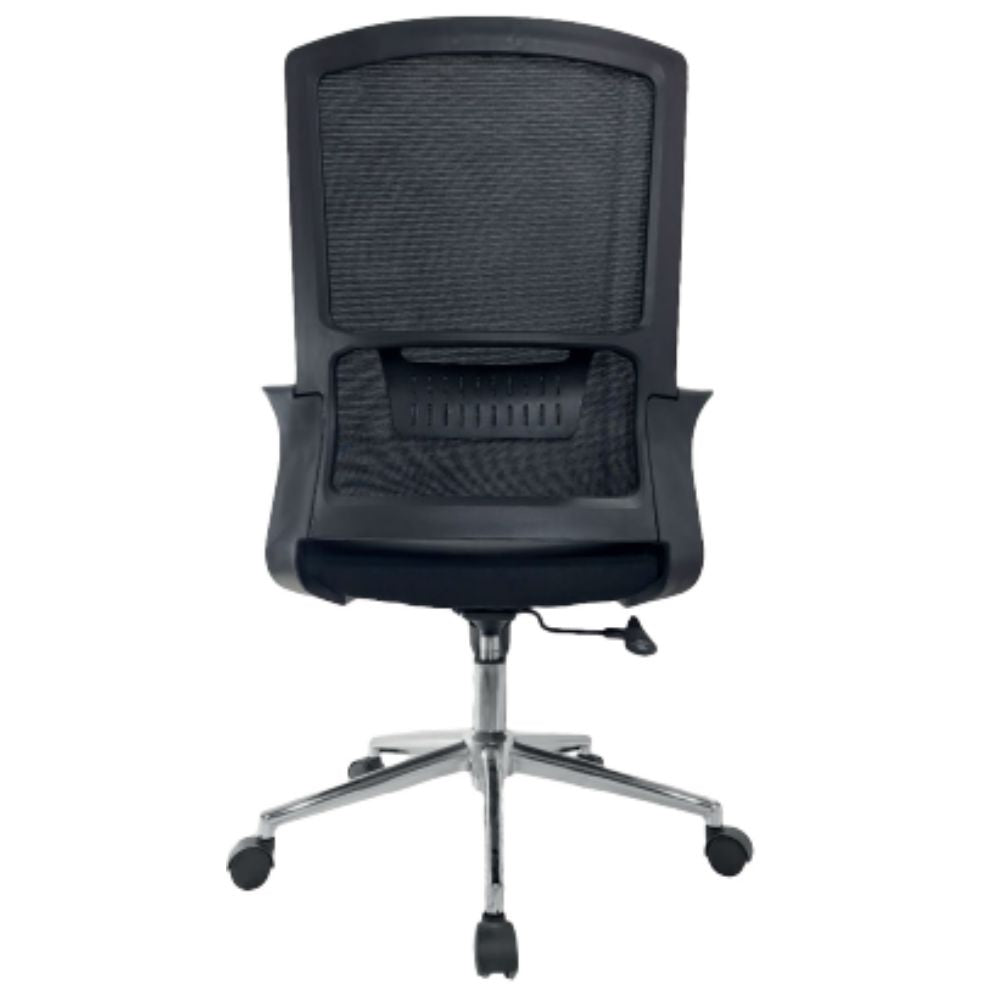 Silla de Oficina Operativa Soporte Lumbar - GERSA ZOOM NG BAJO - Varios Colores - Respaldo En Malla y Asiento Tapizado - Zoom NG Bajo - GERSA - NOGAL BEAT - Sillas de oficina