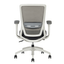 Silla de oficina operativa Techno Soul Express White respaldo bajo blanca con respaldo en malla y soporte lumbar