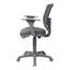 Silla de Oficina Operativa - VERSA ALTUS BRAVA - Estructura Aluminio - Asiento en Espuma Inyectada y Moldeada con Respaldo - AL-447 - VERSA - NOGAL BEAT - Silla Operativa