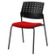 Silla de Oficina para Recepción Asiento Tapizado - LABENZE ARETA 106-00203 - Varios Colores - Patas Tubular Negro