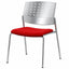 Silla de Oficina para Recepción Asiento Tapizado - LABENZE ARETA 1106-00223 - Varios Colores - Patas Tubular Cromado