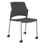 Silla de Oficina Respaldo Multiperforado - LABENZE REPLAY 106-0610r - Varios Colores - Patas Tubular Gris sin Brazos