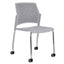 Silla de Oficina Respaldo Multiperforado - LABENZE REPLAY 106-0620r - Varios Colores - Patas Tubular Cromo sin Brazos - 106-0620R - Labenze - NOGAL BEAT - Silla de Visita