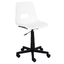 Silla secretarial Albar PL-19 B con asiento de polipropileno de una pieza, base de nylon y pistón cajero