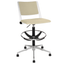 Silla secretarial ergonómica OFFIHO REVOLUTION OHS-88AL con asiento y respaldo tapizados y base de aluminio pulido