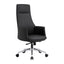 Silla de Oficina Secretarial para Área Administrativa - ZUO CLEOPATRA - Varios Colores - Asiento y Respaldo Tapizados en Piel - 111283 - Zuo - NOGAL BEAT - Silla Secretarial