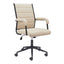 Silla de Oficina Secretarial para Coworking - ZUO AUCTION - Varios Colores - Asiento y Respaldo Tapizados en Piel Sintética - 110446 - Zuo - NOGAL BEAT - Silla Secretarial
