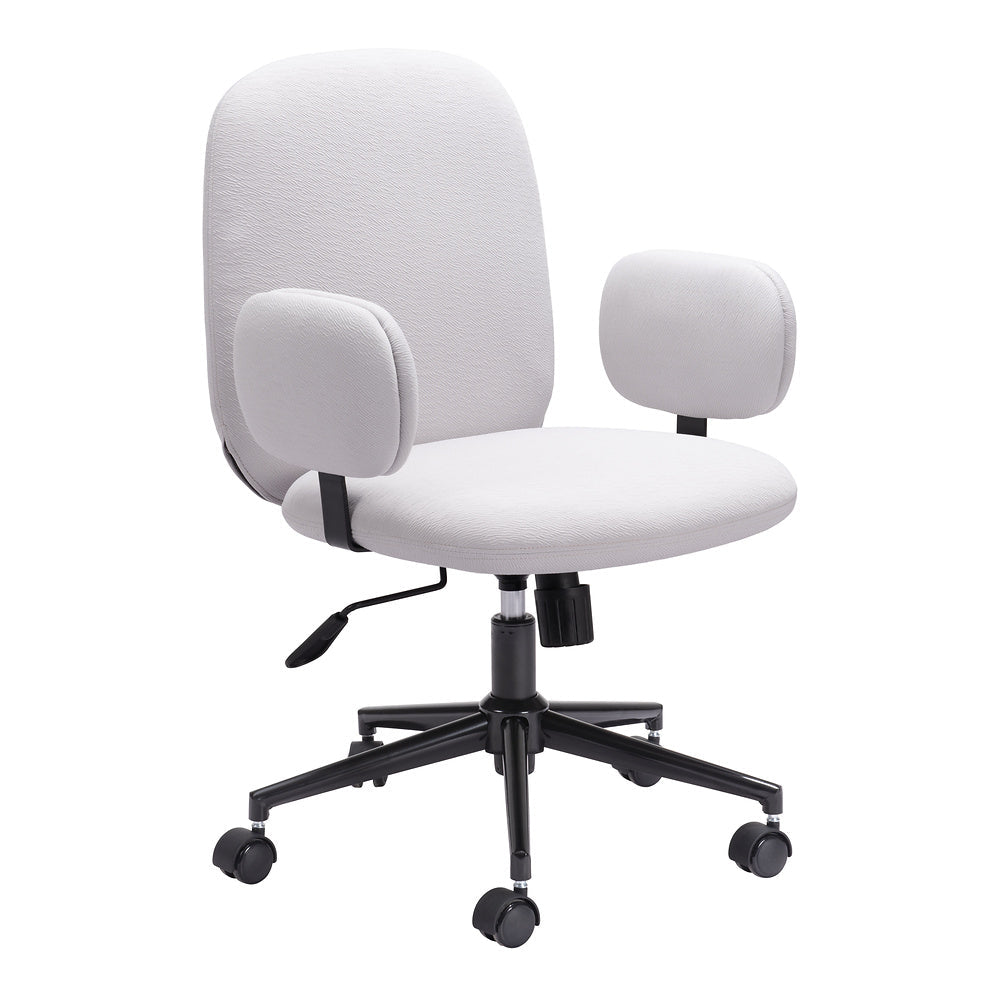Silla de Oficina Secretarial para Coworking - ZUO LIONEL - Varios Colores - Asiento y Respaldo Tapizados - 109528 - Zuo - NOGAL BEAT - Silla Secretarial