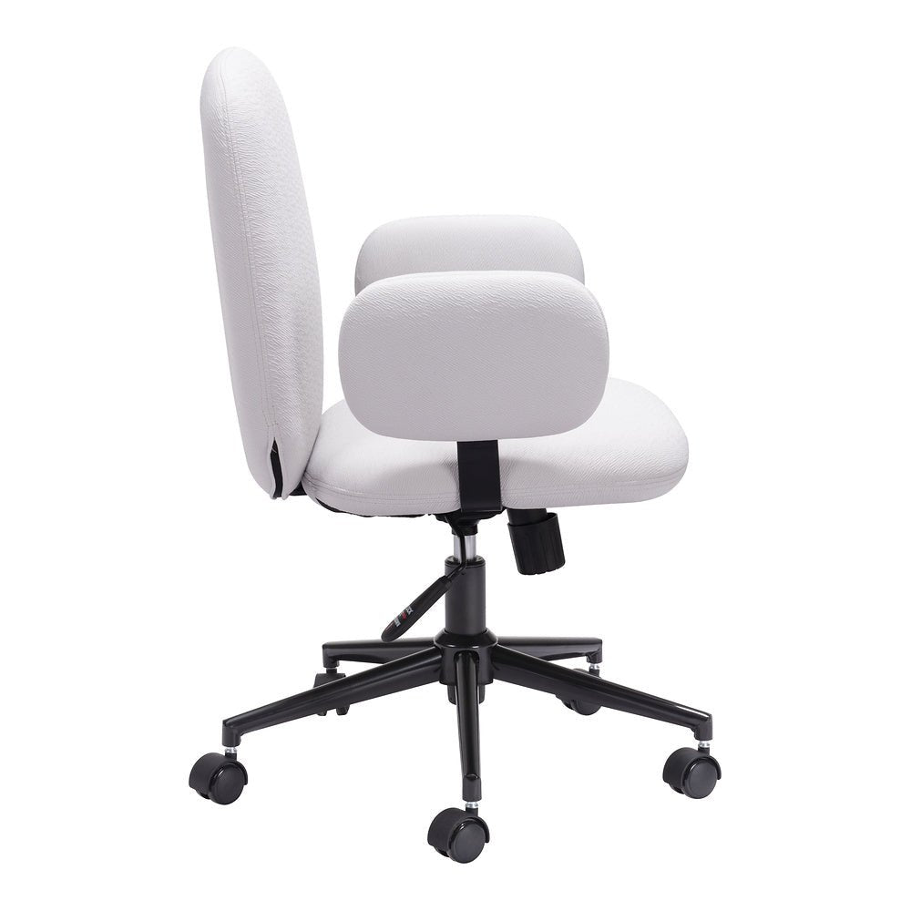 Silla de Oficina Secretarial para Coworking - ZUO LIONEL - Varios Colores - Asiento y Respaldo Tapizados - 109528 - Zuo - NOGAL BEAT - Silla Secretarial