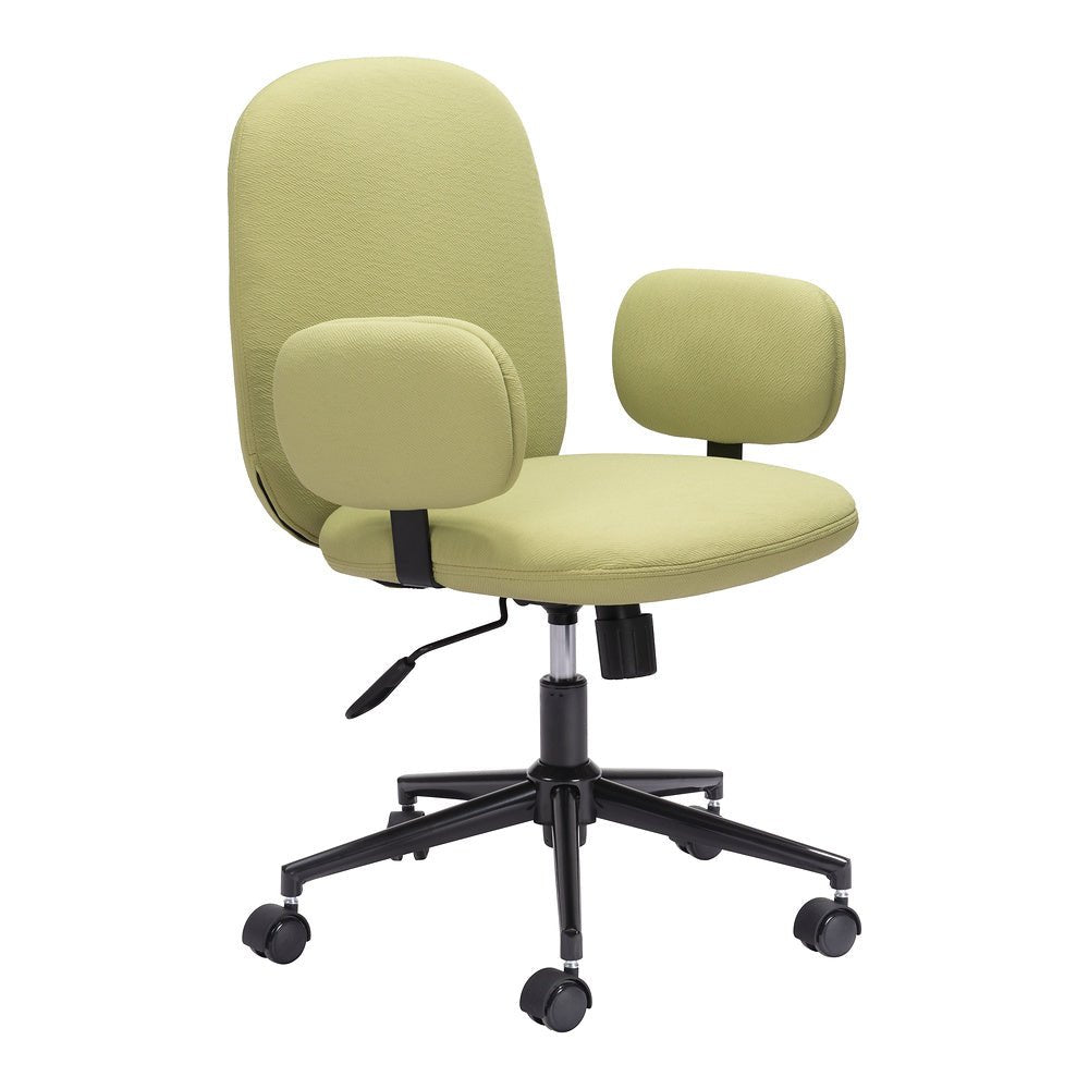 Silla de Oficina Secretarial para Coworking - ZUO LIONEL - Varios Colores - Asiento y Respaldo Tapizados - 109529 - Zuo - NOGAL BEAT - Silla Secretarial