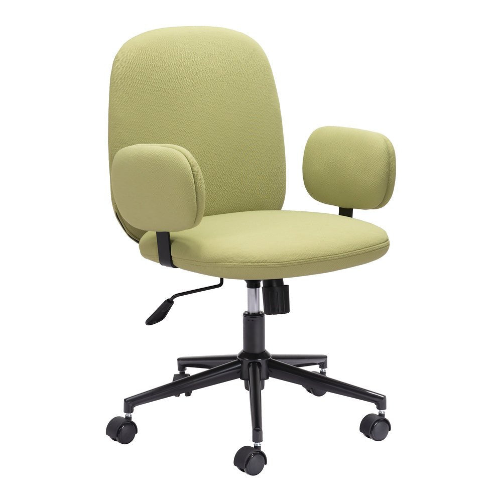 Silla de Oficina Secretarial para Coworking - ZUO LIONEL - Varios Colores - Asiento y Respaldo Tapizados - 109529 - Zuo - NOGAL BEAT - Silla Secretarial
