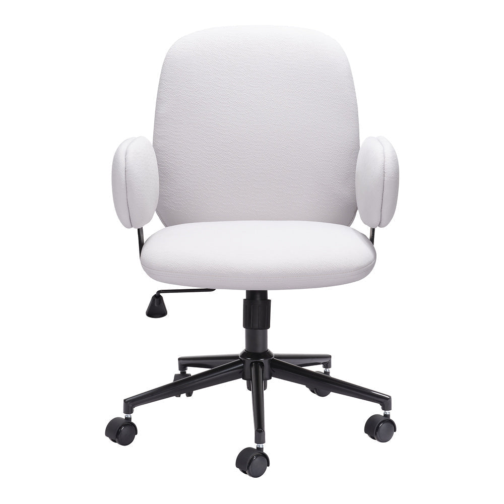 Silla de Oficina Secretarial para Coworking - ZUO LIONEL - Varios Colores - Asiento y Respaldo Tapizados - 109528 - Zuo - NOGAL BEAT - Silla Secretarial