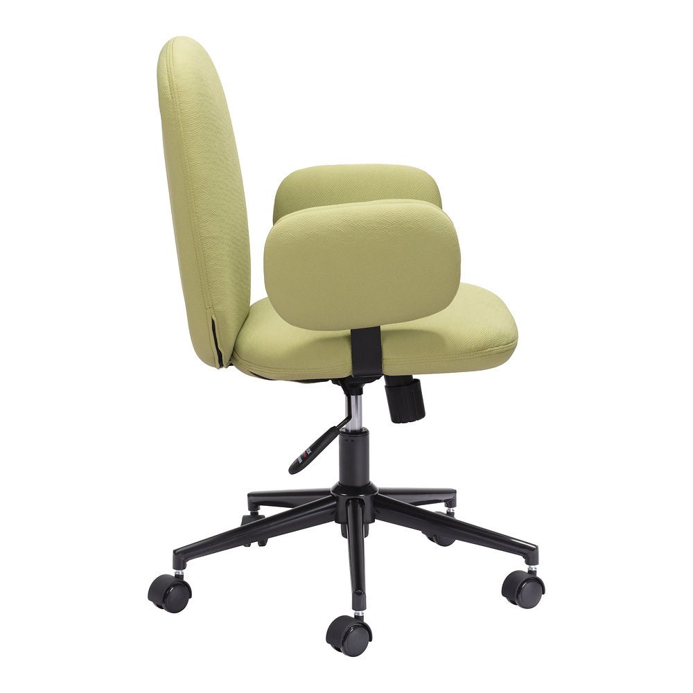 Silla de Oficina Secretarial para Coworking - ZUO LIONEL - Varios Colores - Asiento y Respaldo Tapizados - 109529 - Zuo - NOGAL BEAT - Silla Secretarial