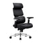 Silla de Oficina Secretarial para Home Office - ZUO PORTIA - Varios Colores - Asiento y Respaldo Tapizados en Piel - 111281 - Zuo - NOGAL BEAT - Silla Secretarial