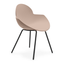 Silla de Oficina Visita - INFINITI COOKIE 4 PATAS - Varios Colores - Asiento y Respaldo en Polipropileno - Base Metálica