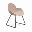 Silla de Oficina Visita - INFINITI COOKIE TRINEO - Varios Colores - Asiento y Respaldo en Polipropileno - Base Metálica Trineo