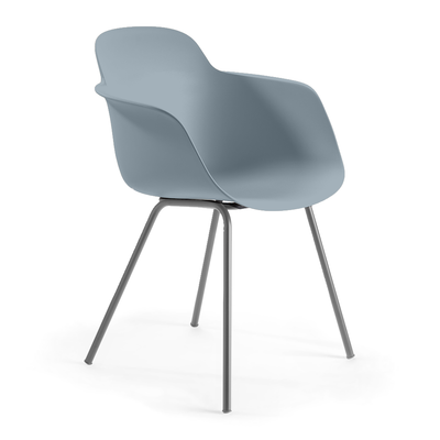 Silla de Oficina Visita - INFINITI SICLA 4 PATAS - Varios Colores - Cuerpo de Polipropileno - Base Metálica 4 Patas