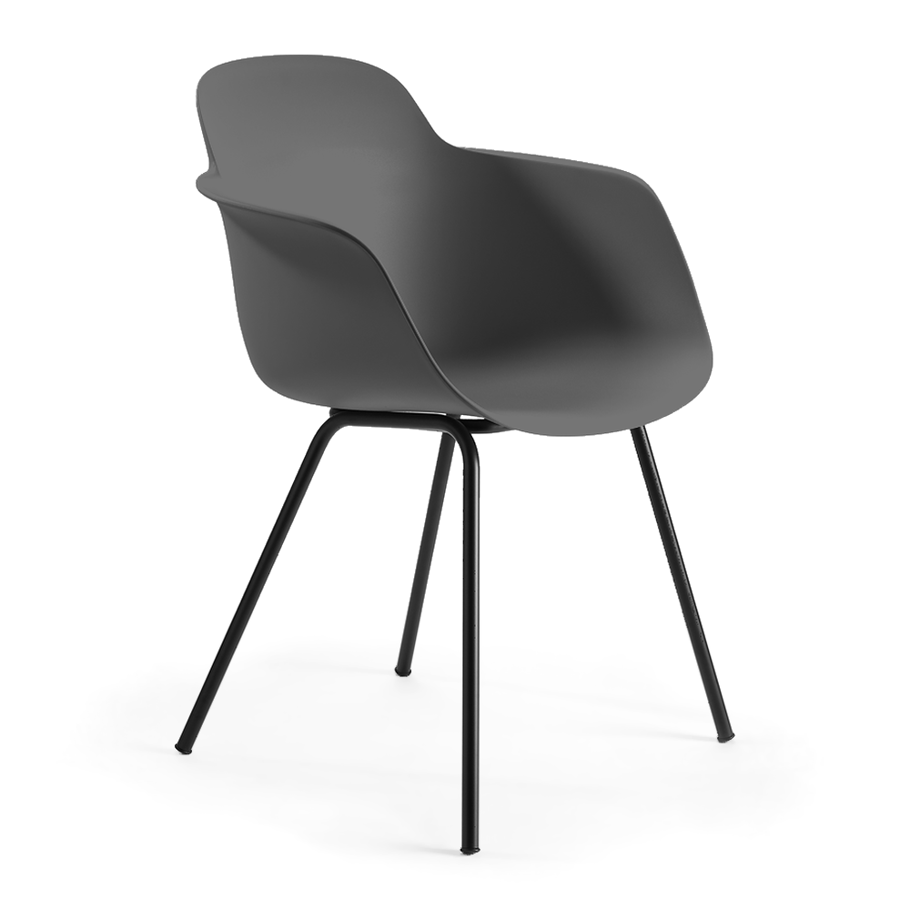 Silla de Oficina Visita - INFINITI SICLA 4 PATAS - Varios Colores - Cuerpo de Polipropileno - Base Metálica 4 Patas