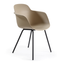 Silla de Oficina Visita - INFINITI SICLA 4 PATAS - Varios Colores - Cuerpo de Polipropileno - Base Metálica 4 Patas