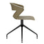Silla De Oficina Visita Metal - TECHNO KICCA SPIDER - Varios Colores - Asiento y Respaldo sin Tapizado - KICCA SPIDER - NOGAL BEAT - NOGAL BEAT - Silla de oficina