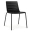 Silla de Oficina Visita - RESOL SKIN 4 PATAS - Varios Colores - Asiento y Respaldo en Polipropileno - 03432 - Resol - NOGAL BEAT - Silla de Visita