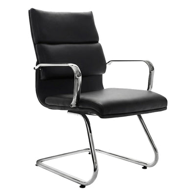 Silla de Visita para Sala de Espera - GEBESA LOFT - Varios Colores - Asiento y Respaldo Tapizado en Tactopiel - GDA200 - GEBESA - NOGAL BEAT - Silla de Visita
