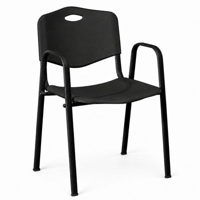 Silla de Visita para Sala de Juntas - GEBESA COMFORT - Varios Colores - Con Brazos - GDC201CBPS00 - GEBESA - NOGAL BEAT - Silla de Visita