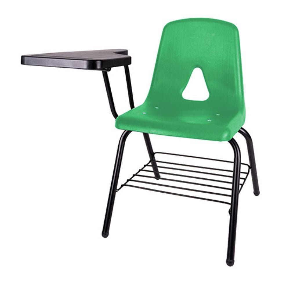 Silla escolar OFFIHO APRENDISTA OHP-2502 con paleta lateral, parrilla portalibros y asiento en polipropileno