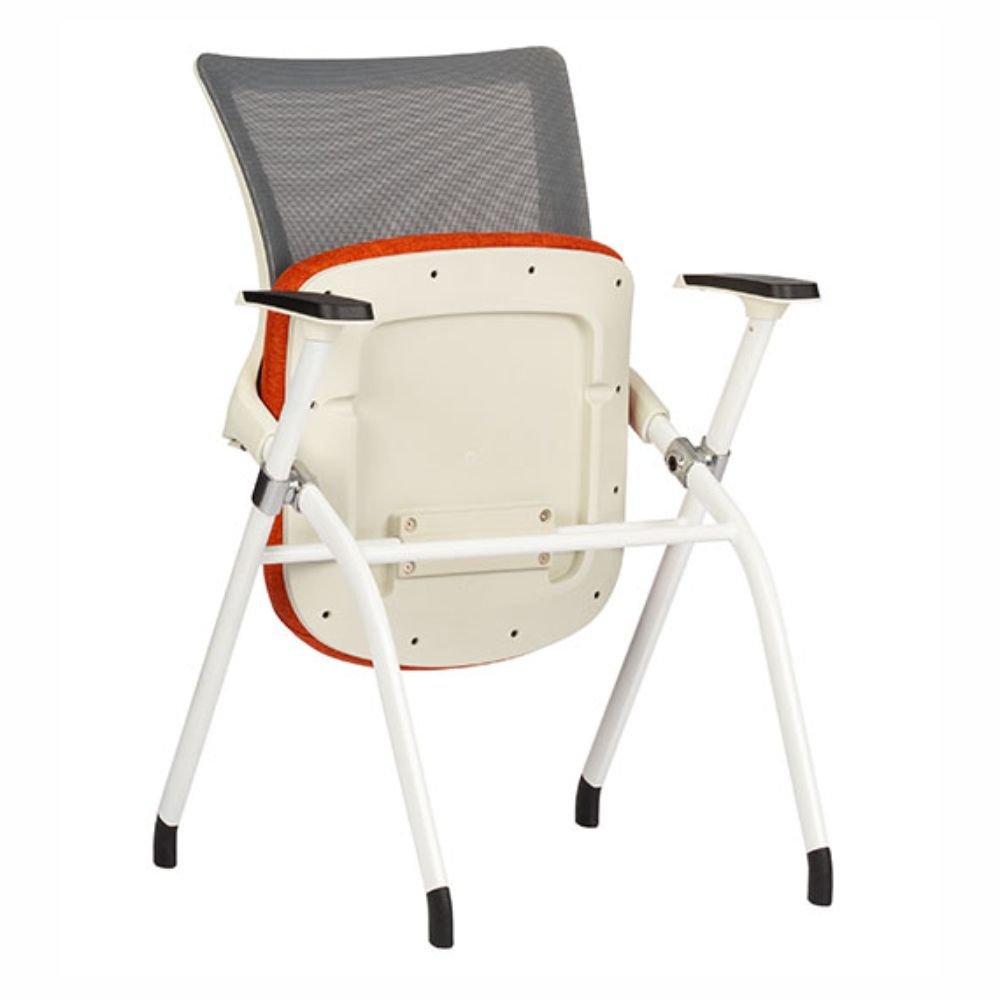Silla escolar plegable TECHNO FLEX tapizada con paleta giratoria removible y portavasos