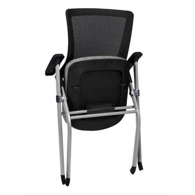 Silla Escolar y Capacitación Plegable - TECHNO FLEX - Varios Colores - Tapizada - FLEX Estructura Gris - Techno - NOGAL BEAT 