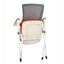 Silla escolar plegable TECHNO FLEX tapizada con paleta giratoria removible y portavasos